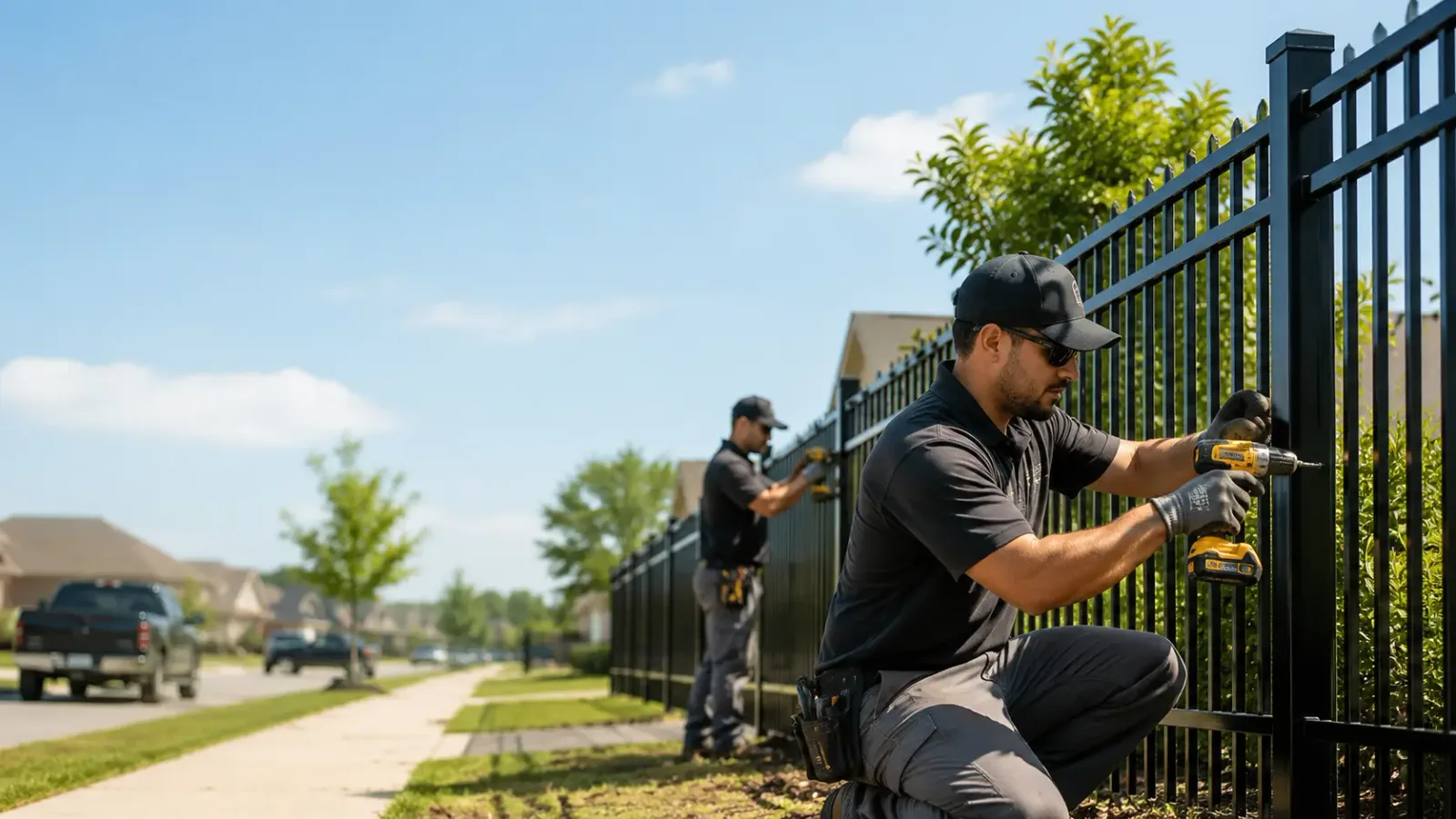 Metal Fence Installation in Greenwood, VA